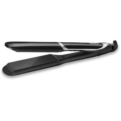 BaByliss Lisseur Cheveux Sleek Control Wide - Plaques larges en Céramique de 35mm pour cheveux longs/épais, Chauffe rapide, 5 réglages de température jusqu'à 235°C, ST397E