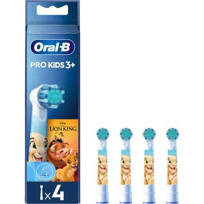 Brossettes x4 Le Roi Lion Disney Oral-B Pro Kids 3+ Pack de rechange Pour enfant