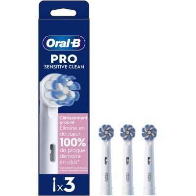 Oral-B Pro Sensitive Clean Brossettes Pour Brosse À Dents Pack De 3 Unités
