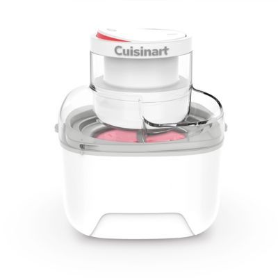 Cuisinart Sorbetière Solo Scoops | Machine à glace et crème glacée maison prêtes en 25 minutes | Sorbetière | Machine à yaourt glacé | Compacte, peu encombrante | Bol de barattage de 475 ml | ICEM10