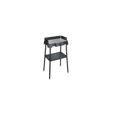 Severin Barbecue Électrique Sur Pied, Grill de Table, Inox, Balcon, 2000W
