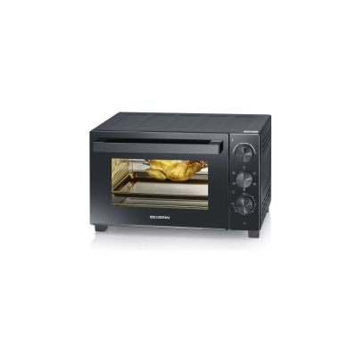 Mini four électrique - SEVERIN - TO 2075 - Chaleur tournante - 1500 W - 30 L - Noir