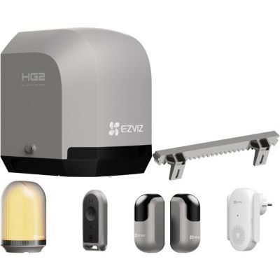 Kit de motorisation de portail connecté - EZVIZ - HG2 400 - Pour portail coulissant - Jusquà 400 kg et 6 m de longueur