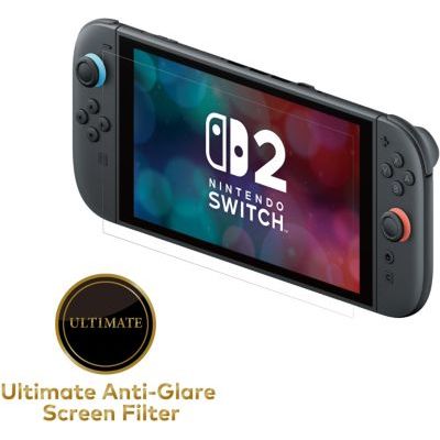 HORI Filtre d'écran anti-reflets pour Nintendo Switch 2 – Sous licence officielle Nintendo