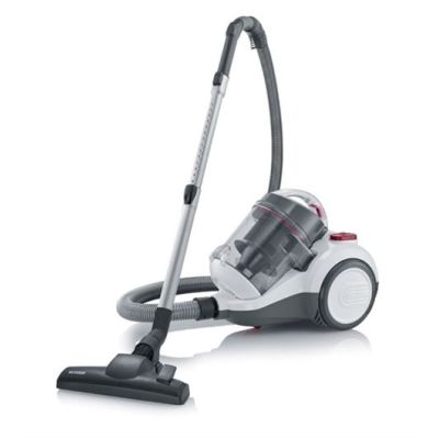 Aspirateur traineau sans sac cyclonique - SEVERIN CY7088 - 750 W - 79 dB - 2 L - Blanc / Rouge