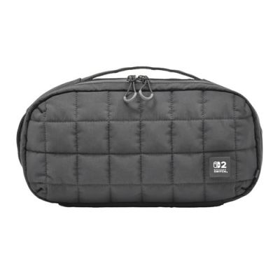 Pochette rembourrée de protection et transport - HORI - Nintendo Switch 2 - Rangement accessoires et jeux - Noir