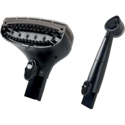 Polti PAEU0428 Kit de 2 brosses pour Polti StainOver, avec brosse XL pour grandes surfaces et petite brosse pour taches localisées