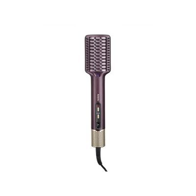 BaByliss Brosse lissante Air Power Smooth, sur cheveux mouillés ou secs | Brosse soufflante lissante, 4 réglages de température, ionique et céramique anti-frisottis, AS6400U