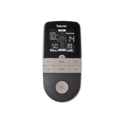 Appareil numerique d'electrostimulation TENS/EMS (4 electrodes) EM1R Relief +
