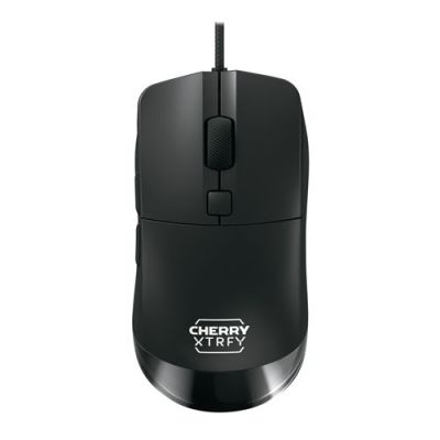 CHERRY XTRFY M50, Souris de Gaming Filaire Légère, Design Ergonomique pour un Confort et un Contrôle Idéal, 5 Profils Intégrés, Port USB-A, Noir