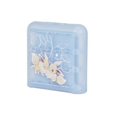 HORI Boîtier de 24 jeux (Évoli Cottage Core) pour Nintendo Switch 2 – Sous licences officielles Nintendo et The Pokémon Company International