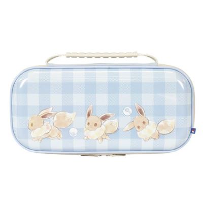 Pochette rigide Hori Évoli Cottage Core pour Nintendo Switch 2 Nintendo Switch Nintendo Switch OLED et Nintendo Switch Lite