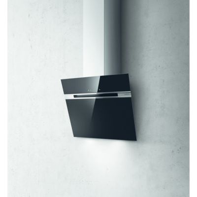 Elica - Hotte Décorative Murale Inclinée  Stripe Bl/A/60/Lx