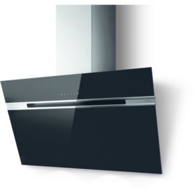 Elica - Hotte Décorative Murale Inclinée  Stripe Bl/A/90/Lx