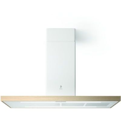 Elica - Hotte Décorative Îlot  Bio Island Wh/A/120*58 Rovere