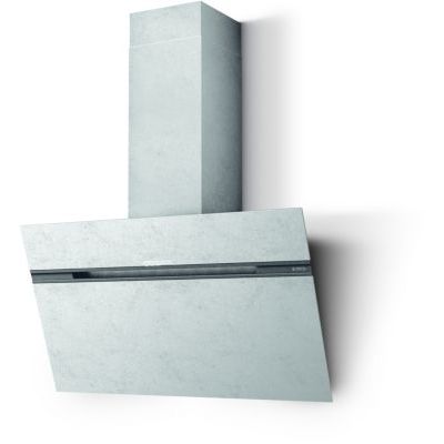Elica - Hotte Décorative Murale Inclinée  Stripe Urban Zinc/A/90