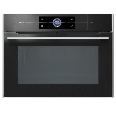 Asko - Four Encastrable  Ocsm8478g - Chaleur Pulsée - Vapeur - Hydrolyse - Porte Froide - Écran Tactile