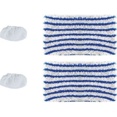 Polti Vaporetto PAEU0357 kit de 2 serpillières et 2 bonnettes compatibles avec Polti Vaporetto 3 Clean