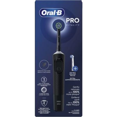 Oral-B - Brosse À Dents Électrique  Vitality Pro Protect X Clean + 1 Brossette