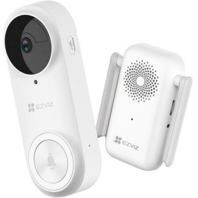Ezviz - Sonnette Connectée  Db2 Pro B 2k+ - Carillon Inclus / 4mp