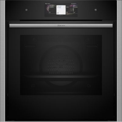 Neff - Four Encastrable Fonction Vapeur  B64ft33n0 - Vapeur - Porte Froide - Écran Tactile - N90 Porte Coulissante