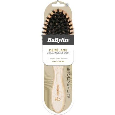 Babyliss - Brosse À Cheveux  En Bois Sanglier - Douceur Et Brillance