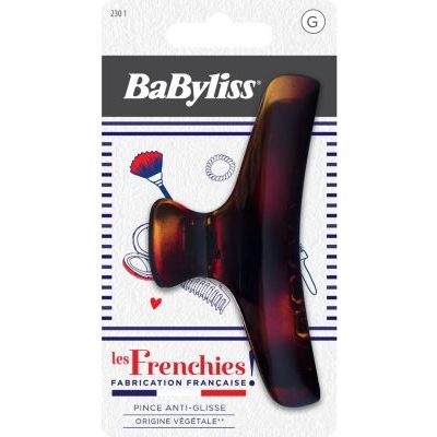 Babyliss - Pince Cheveux  Anti-Glisse Végétale - Made In France