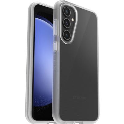 Otterbox Coque React pour Samsung Galaxy S23 FE, Transparent | Antichoc, anti-chute, ultra-mince, protection fine, testé selon les normes militaires