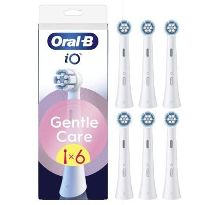 Oral-B - Brossette Dentaire  Io Gentle Care Blanc X6
