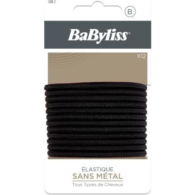 Babyliss - Elastique Cheveux  3mm Noir