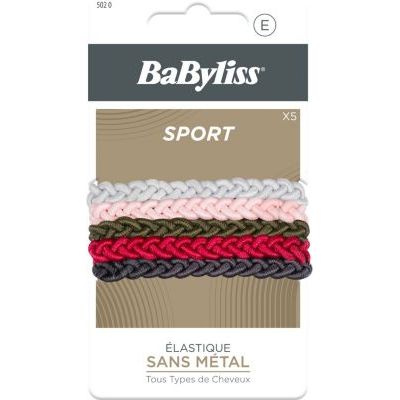 Babyliss - Elastique Cheveux  Sans Métal X5
