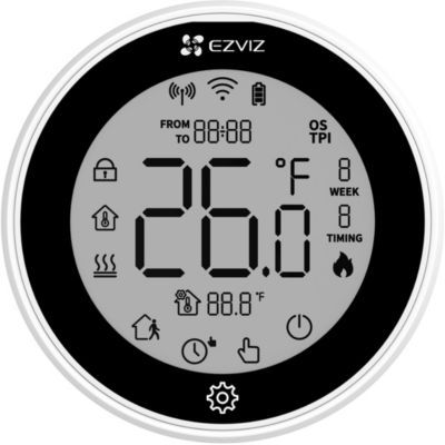Ezviz - Thermostat Connecté T56 Thermostat Intelligent Ezviz - Thermostat Connecté T56 Thermostat Intelligent