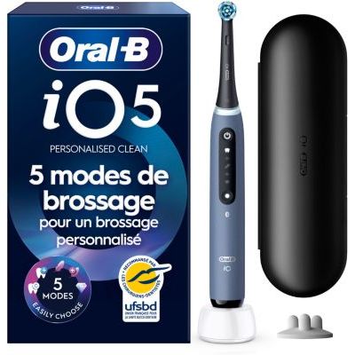 Oral-B - Brosse À Dents Électrique  Io5s Series Ocean Blue