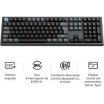 image produit Keychron - Clavier Gamer Sans Fil Q6 Ultra 8k Swappable Rgb Backlight