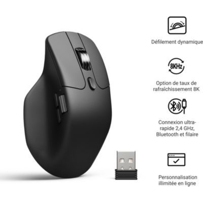 Keychron - Souris Gamer Sans Fil  M6 8k Ultra Silent Wireless