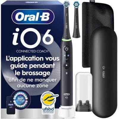 Brosse à Dents Electrique Oral-B iO 6 Noire