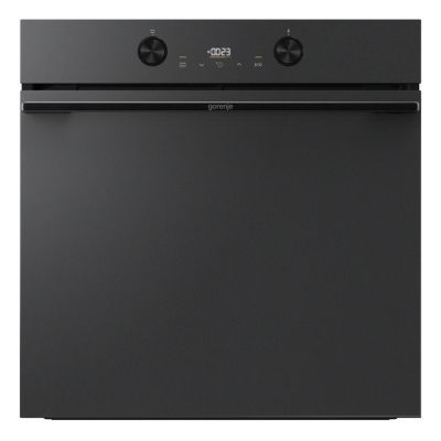 Gorenje - Four Encastrable  Bop6737e05epmb - Pyrolyse - Chaleur Pulsée - Porte Froide - Rails Télescopiques - Noir Mat