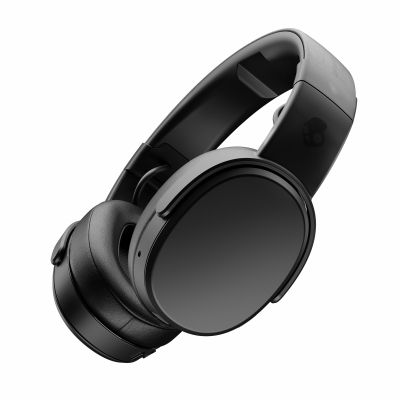 Skullcandy Crusher Evo Casque Supra-Auriculaire sans Fil avec Basses Sensorielles, Autonomie 40 h, Microphone, Compatible iPhone + Android + Appareils Bluetooth - Noir (n’est Plus fabriqué)