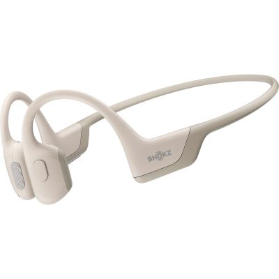 Écouteurs Bluetooth Shokz Open Run Pro Beige