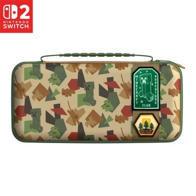 Etui de protection et transport Turtle Beach PlayTreak Minecraft Great Outdoors pour Nintendo Switch 2