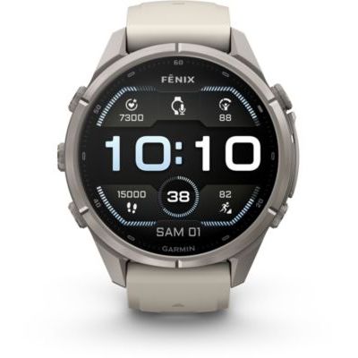 Montre Sport Garmin Fenix 9 Pro 43mm Titane/Gris In Reach