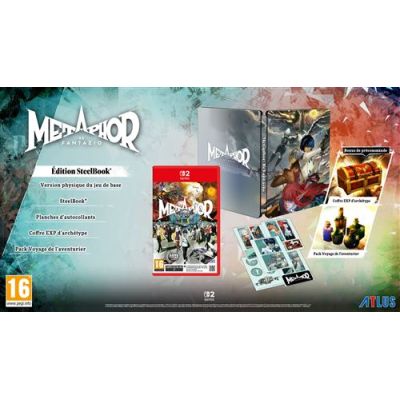 Jeu Metaphor: ReFantazio sur Nintendo Switch 2 Steelbook Edition