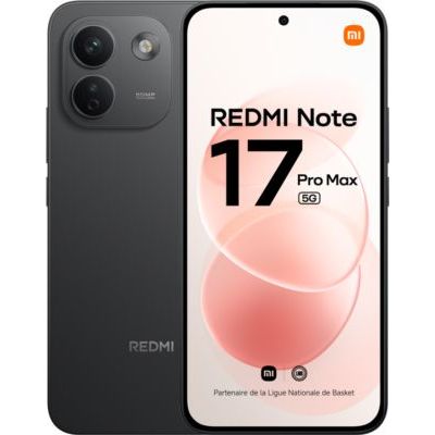 Smartphone Xiaomi Redmi Note 17 Pro Max 256Go Noir