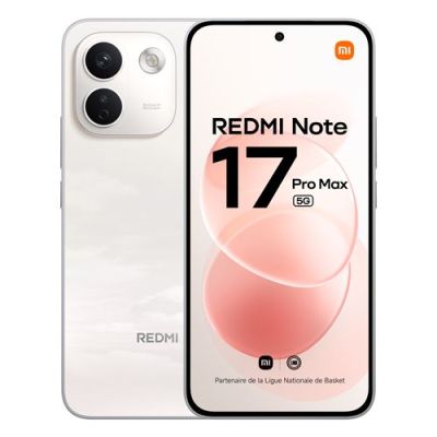 Smartphone Xiaomi Redmi Note 17 Pro Max 256Go Blanc