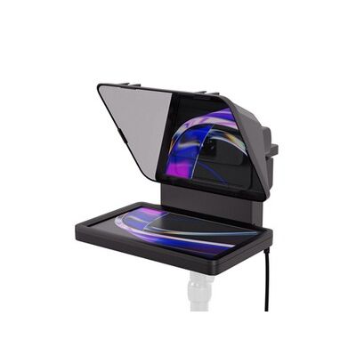 Elgato Prompter – Téléprompteur avec écran intégré | YouTube, Twitch, Zoom, MS Teams, compatible DSLR/webcam/smartphone, glisser-déposer, Mac/PC et Stream Deck