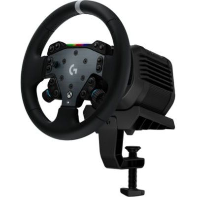 Logitech G RS50 System, configuration de volant de simulation de course | 3 pièces - base de volant RS50 avec Direct Drive 8 Nm, RS Wheel Hub avec 13 boutons et RS Track Wheel - PS5/PS4/PC - Noir