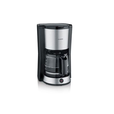 Cafetière filtre Severin KA 9370 12 tasses Inox et noir