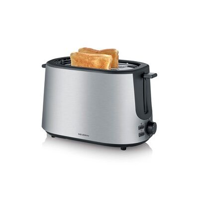 Grille-pain Severin AT 9371 Inox et noir