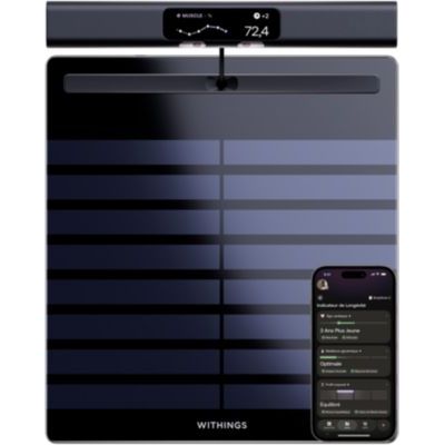 Withings - Pèse Personne Connecté  Bodyscan 2 - Noir