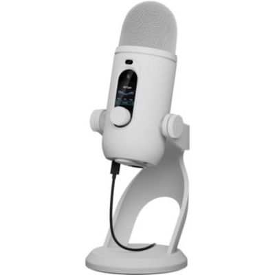 Logitech G Blue Yeti 2 Microphone USB pour le Gaming, Streaming & Createurs | Capteur de proximité de la voix, réducteur de bruit basé sur l’IA, pour streaming, podcasting, createurs, PC/Mac